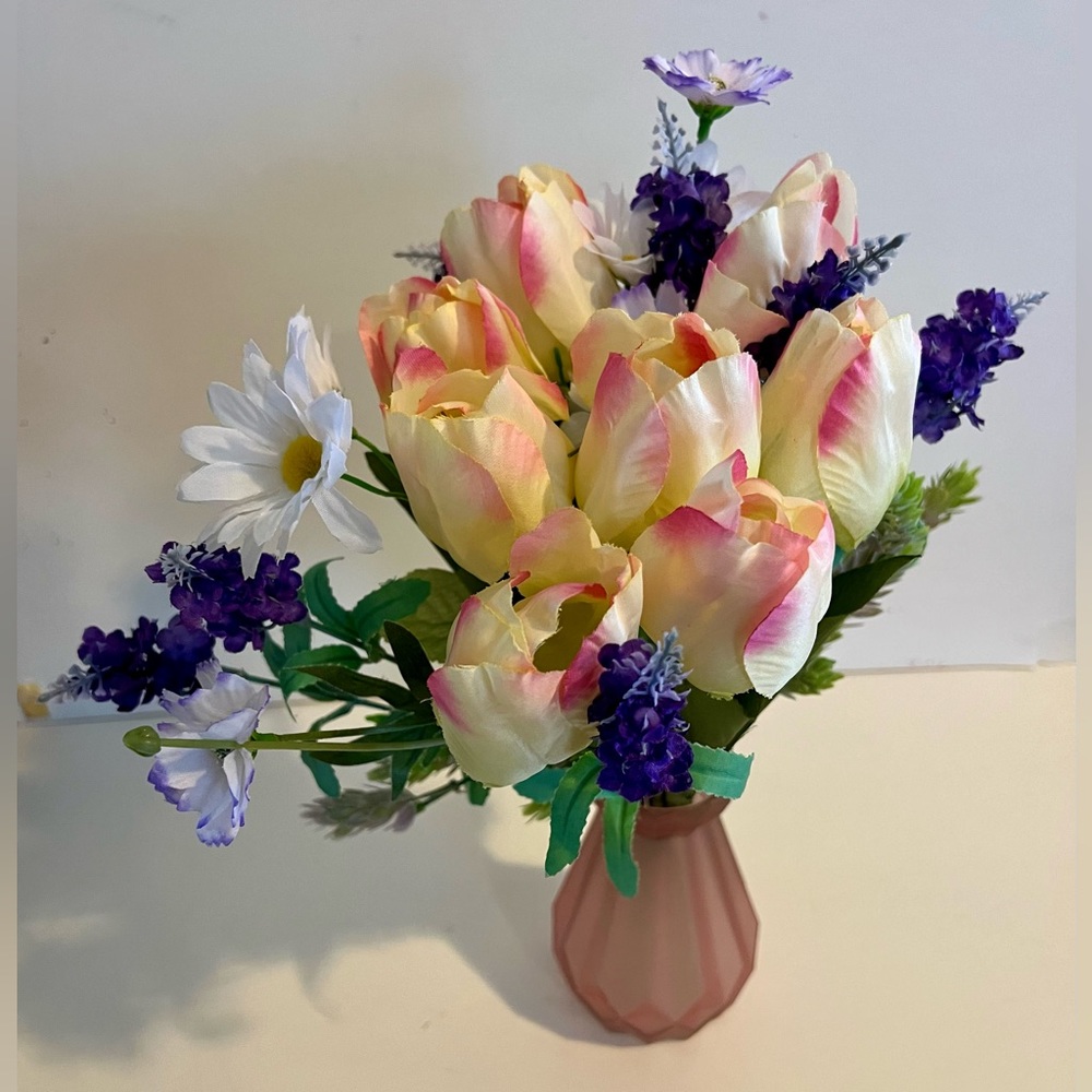 4/$20 10assorted Branch/Bouquet Colorful Artificial Silk tulip Flowers Decor
